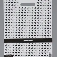 Пакет "Уайт, полиэтиленовый с вырубной ручкой 30х40 см, 60 мкм