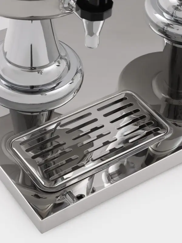 Диспенсер для напитков Hanna Kn&ouml;vel, 2 секции по 8 л, 555&times;350&times;600 мм, нержавеющая сталь, серебристый