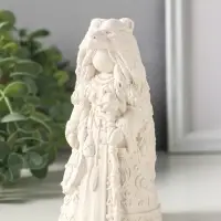Фигурка гипс &laquo;Берегиня Шаманка медведица&raquo;, 13.5&times;6 см