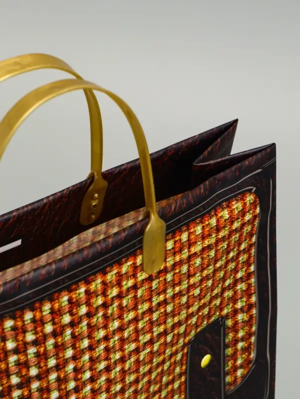 Пакет &laquo;Портфель&raquo;, мягкий пластик, 30&times;30 см, 120 мкм