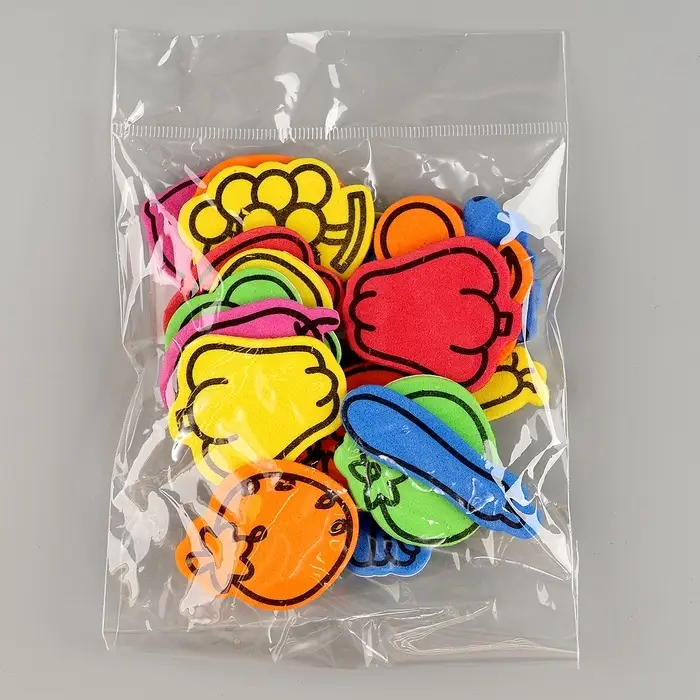 Набор фигурок из EVA на клеевой основе &laquo;Фрукты&raquo;, 13 г, МИКС