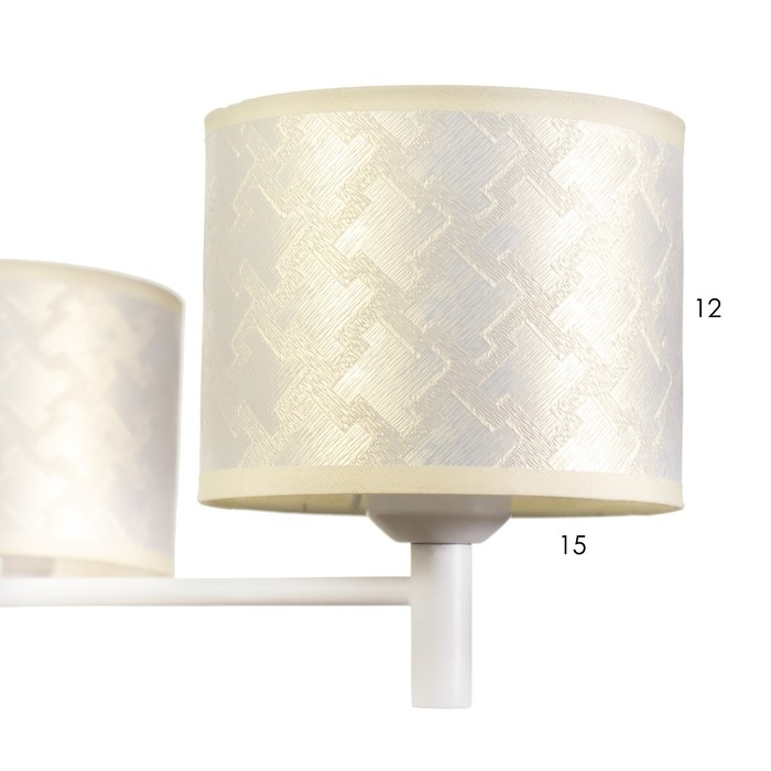 Люстра 1091/3WT 40Вт Е27 белый 60х60х38-78 см BayerLux Люстра 1091/3WT 40Вт Е27 белый 60х60х38-78 см BayerLux