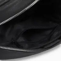 Сумка женская кросс-боди TEXTURA на молнии, 16&times;7&times;17 см, чёрная