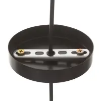 Светильник &laquo;Чикаго&raquo; 1&times;40 Вт Е27 черный/коричневый 39&times;39&times;35(135)см