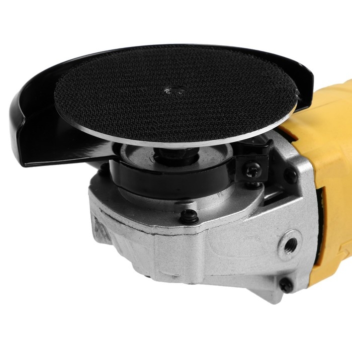 Насадка с липучкой для дрели и УШМ ТУНДРА, тонкий алюминиевый диск, М14, с адаптером, 100 мм Насадка с липучкой для дрели и УШМ ТУНДРА, тонкий алюминиевый диск, М14, с адаптером, 100 мм