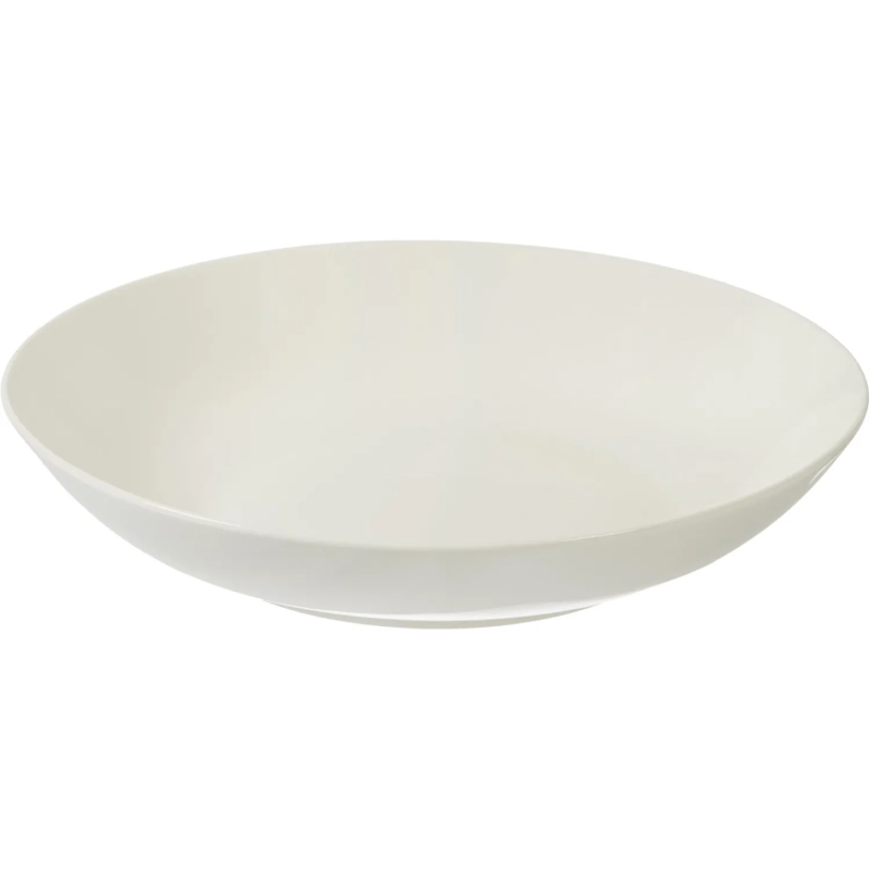 Тарелка Makalu глубокая без борта,&nbsp; D203мм, фарфор, белая 6шт/уп