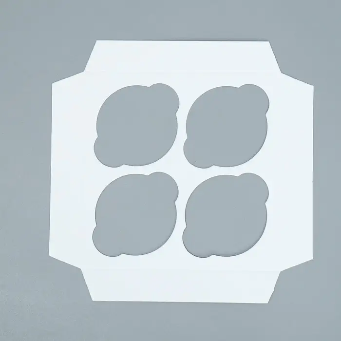 Коробка для капкейков, кондитерская упаковка двухсторонняя, 4 ячейки «Бабочки», 16 х 16 х 10 см Коробка для капкейков, кондитерская упаковка двухсторонняя, 4 ячейки «Бабочки», 16 х 16 х 10 см