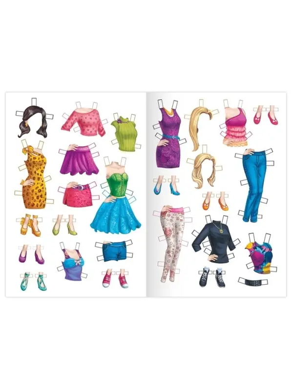 Вырежи куклу и наряды из &laquo;Стильной коллекции&raquo;, 20 стр.