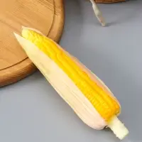 Муляж "Кукуруза в початке" 21х5,5 см, жёлтый