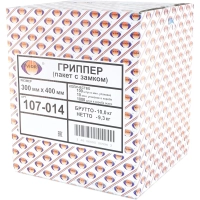 Пакет с замком (Zip-lock)   30х40см 35 мкм шт 100шт/уп