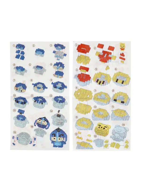 UNICON Конструктор  UNICON Конструктор "Mini Blocks, Медвежонок", 4в1