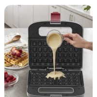 Вафельница электрическая для бельгийских вафель КТ-3646