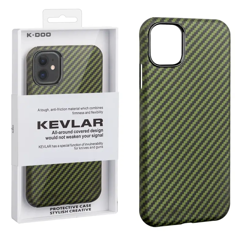 Чехол iPh 11 Kevlar Green Чехол iPh 11 Kevlar Green