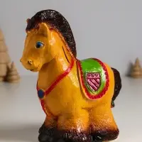 Копилка для денег «Лошадка пони», гипс, 23×20×10.5 см, коричневый Копилка для денег «Лошадка пони», гипс, 23×20×10.5 см, коричневый