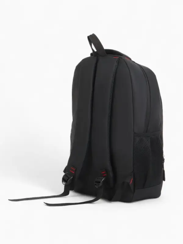 Рюкзак молодёжный из текстиля на молнии, 4 кармана, цвет чёрный/серый Рюкзак молодёжный из текстиля на молнии, 4 кармана, цвет чёрный/серый