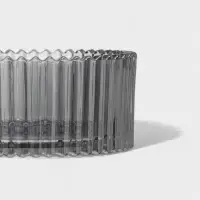 Сахарница Доляна &laquo;Царская&raquo;, 250 мл, 10.5&times;13 см, стекло, серая