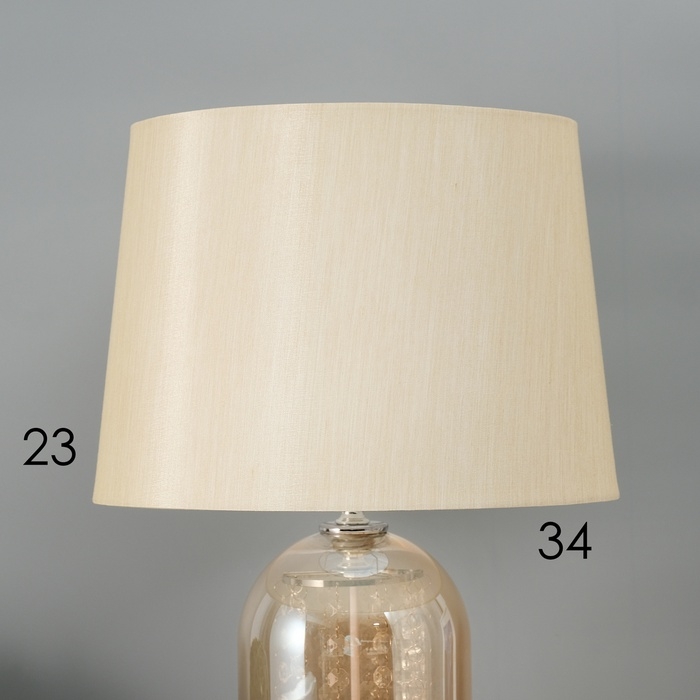 Настольная лампа с абажуром RISALUX «Фолио», Е27, 40 Вт, 33×33×56 см Настольная лампа с абажуром RISALUX «Фолио», Е27, 40 Вт, 33×33×56 см