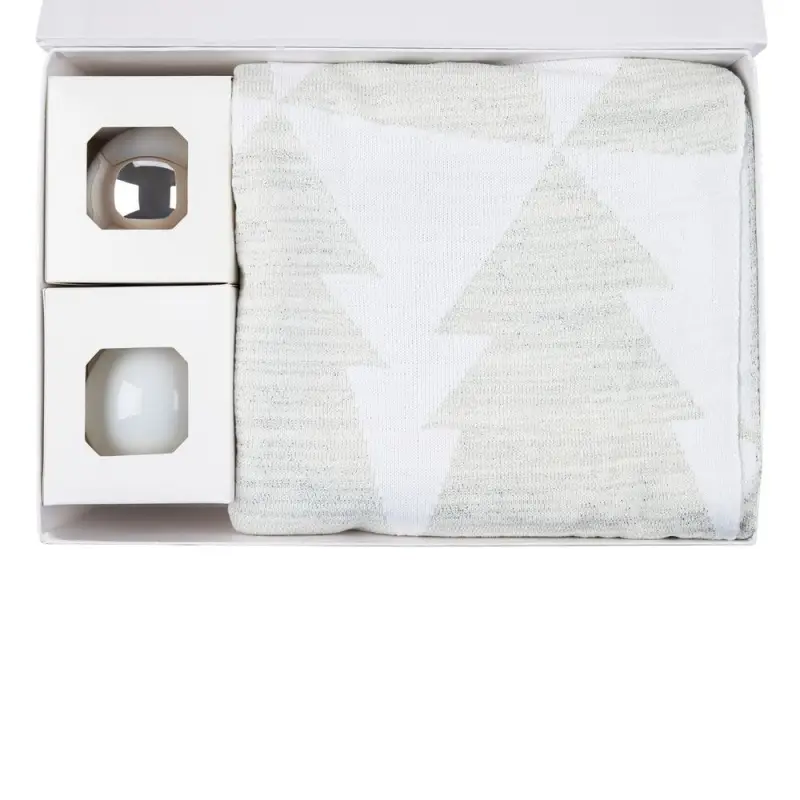 Набор Dancing Queen, белый с серебристым Набор Dancing Queen, белый с серебристым