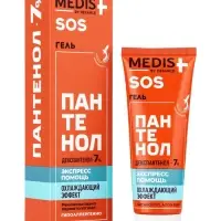 Гель для тела Medis by Defance, SOS быстрое восстановление с пантенолом 7 %, 75 мл