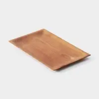 Блюдо, 30&times;20&times;2 см, тиковое дерево