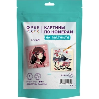 Картина по номерам (на магните) Лепестки сакуры, ФРЕЯ, PNBM-001