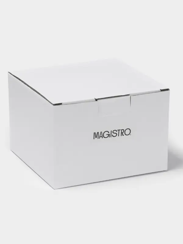 Чайник заварочный Magistro Black Swan, с ситом, 750 мл, керамика, чёрный