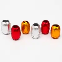 Лента упаковочная матовый металлик, МИКС, 0.5 см &times; 10 м