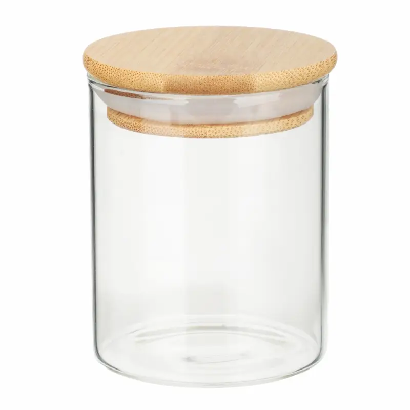 VETTA ЭКО Набор банок для специй, 4шт., 190мл,стекло, бамбук