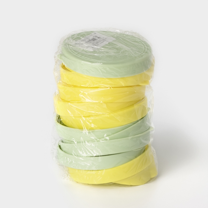 Крышки хозяйственные «Хозяюшкa», 10 шт + сливнaя крышкa, цвет МИКС Крышки хозяйственные «Хозяюшкa», 10 шт + сливнaя крышкa, цвет МИКС