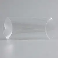 Складная прозрачная коробка из PVC, для упаковки подарков, 11×6×2.5 см