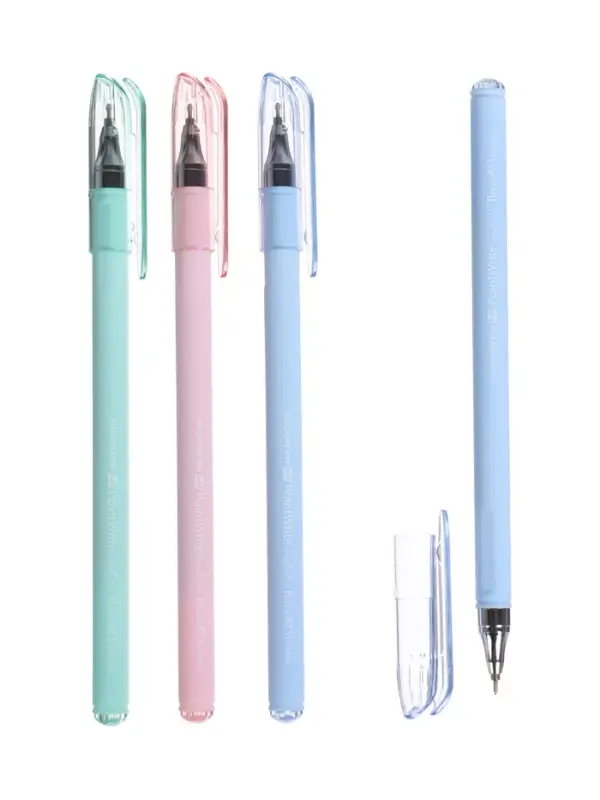 Ручка шариковая BrunoVisconti. PointWrite. Zefir, синий стержень, узел 0.38 мм, матовый корпус, МИКС