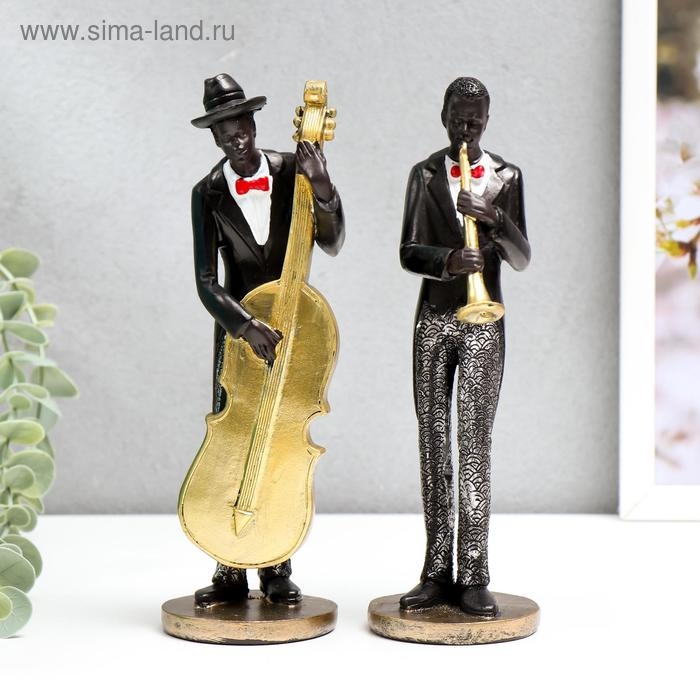 Сувенир полистоун  Сувенир полистоун "Джазовый музыкант" МИКС 21х6,5х6,5 см