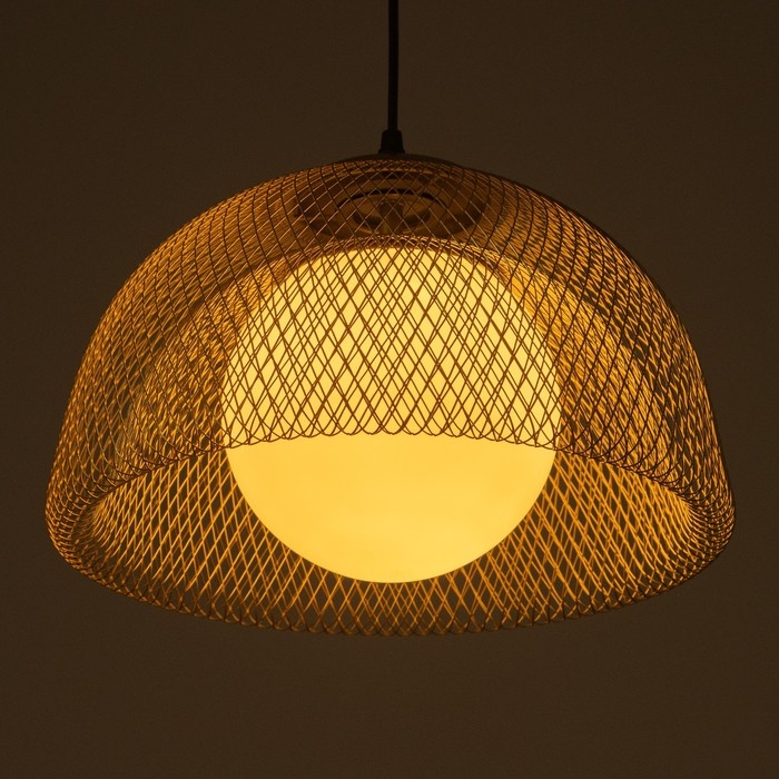 Светильник BayerLux Светильник BayerLux "Брайтон" Е27 40Вт золото 35х35х30-130см