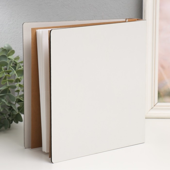 Фотоальбом на 100 фото 10х15 см  Фотоальбом на 100 фото 10х15 см "Крупные цветы с зелеными листьями" 22х4х23 см