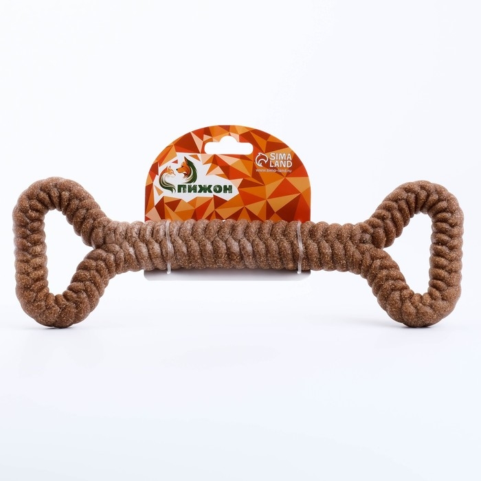 Игрушка для собак Игрушка для собак "Большая кость", TPR+Бамбук, массажная,32 х 11