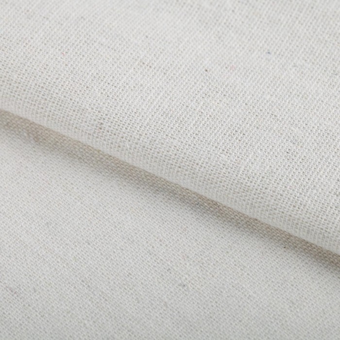 Ткань для пэчворка холща «Чистый молочный», 47 х 50 см
