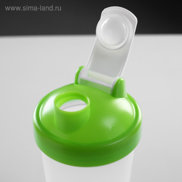 Шейкер, 750 мл, серия: CrossFit Max, Шейкер, 750 мл, серия: CrossFit Max, "Мастер К", 22 х 9 см, зеленый