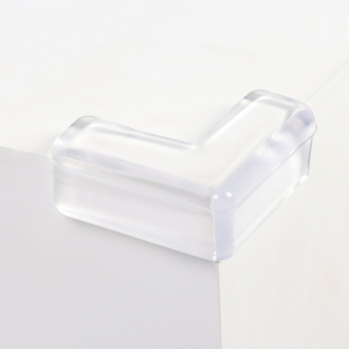 Защитные накладки на углы, набор 6 шт., силикон, Крошка Я Защитные накладки на углы, набор 6 шт., силикон, Крошка Я