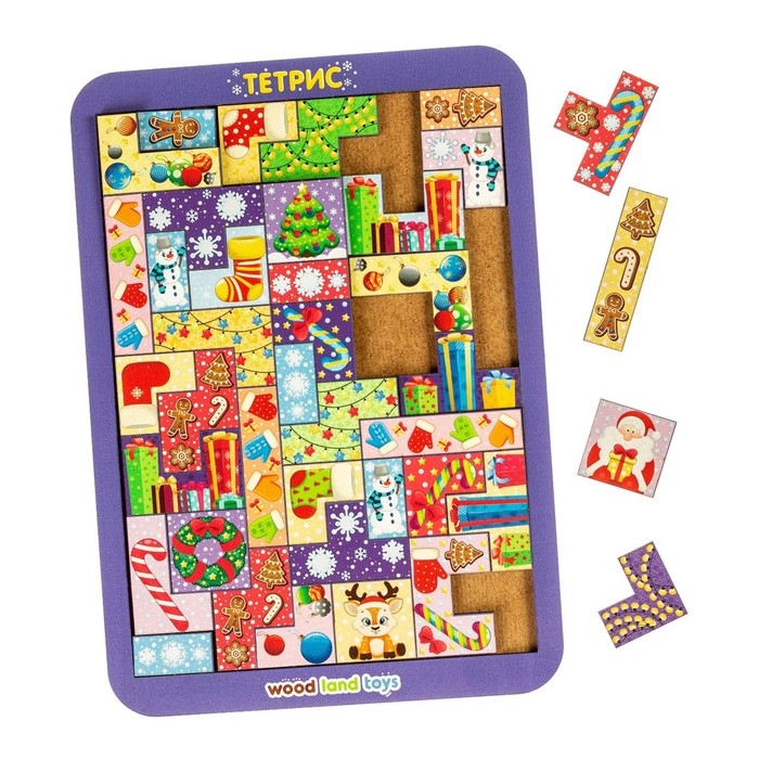 Тетрис «Новогоднее волшебство» Тетрис «Новогоднее волшебство»