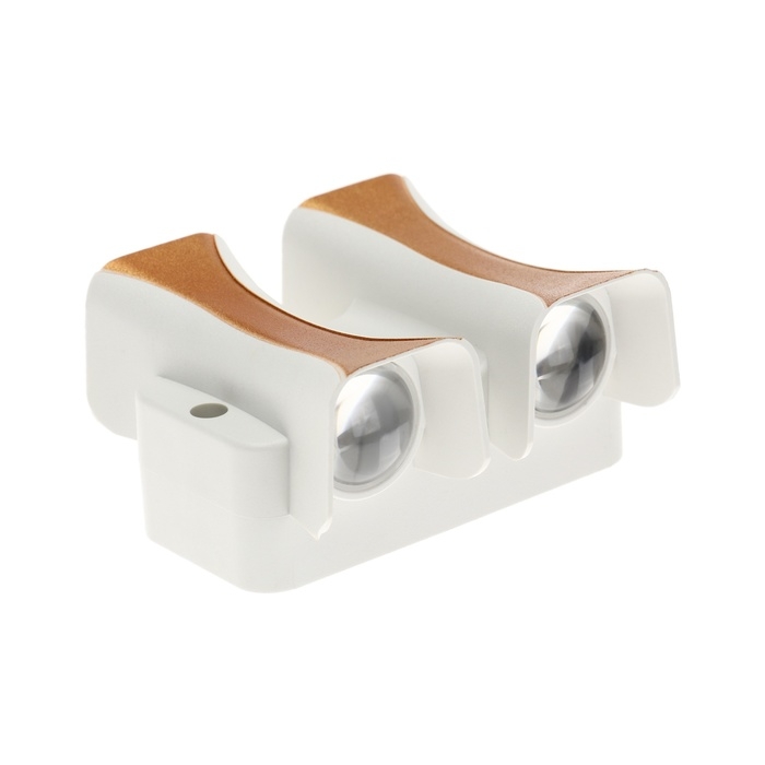 Светильник фасадный «Элегант», FSD-043, 4 Вт, 3000К, 2 луча, IP65, 220 В, пластик, белый Светильник фасадный «Элегант», FSD-043, 4 Вт, 3000К, 2 луча, IP65, 220 В, пластик, белый