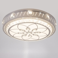 Люстра с ПДУ 1232/1 LED 95Вт 3000-6000К белый 50х50х9 см BayerLux