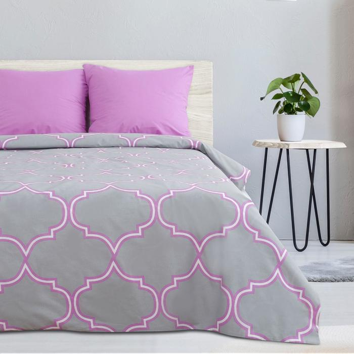 Постельное бельё Постельное бельё "Этель" евро Утро в Марокко 200х217 см, 240*220 см, 70х70 см - 2 шт., поплин 125 г/м²