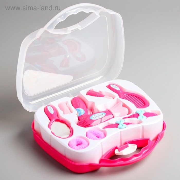 Набор парикмахера, в сумке «Анна и Эльза», Холодное сердце Набор парикмахера, в сумке «Анна и Эльза», Холодное сердце