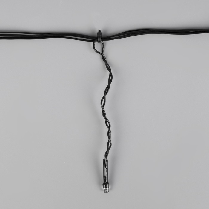 Гирлянда «Бахрома» 1.8 × 0.5 м, IP20, тёмная нить, 48 LED, свечение белое, 8 режимов, 220 В Гирлянда «Бахрома» 1.8 × 0.5 м, IP20, тёмная нить, 48 LED, свечение белое, 8 режимов, 220 В