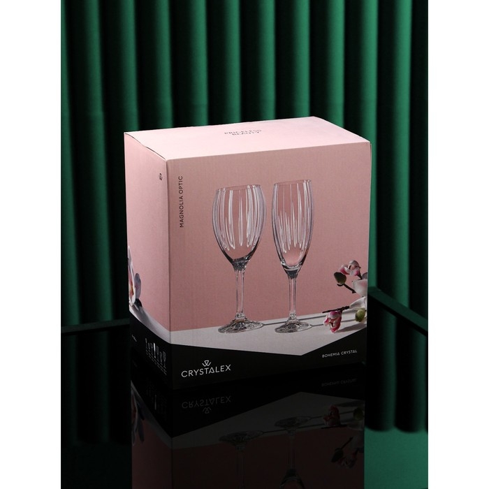 Набор бокалов для шампанского «Магнолия», 6 шт, 210 мл Набор бокалов для шампанского «Магнолия», 6 шт, 210 мл