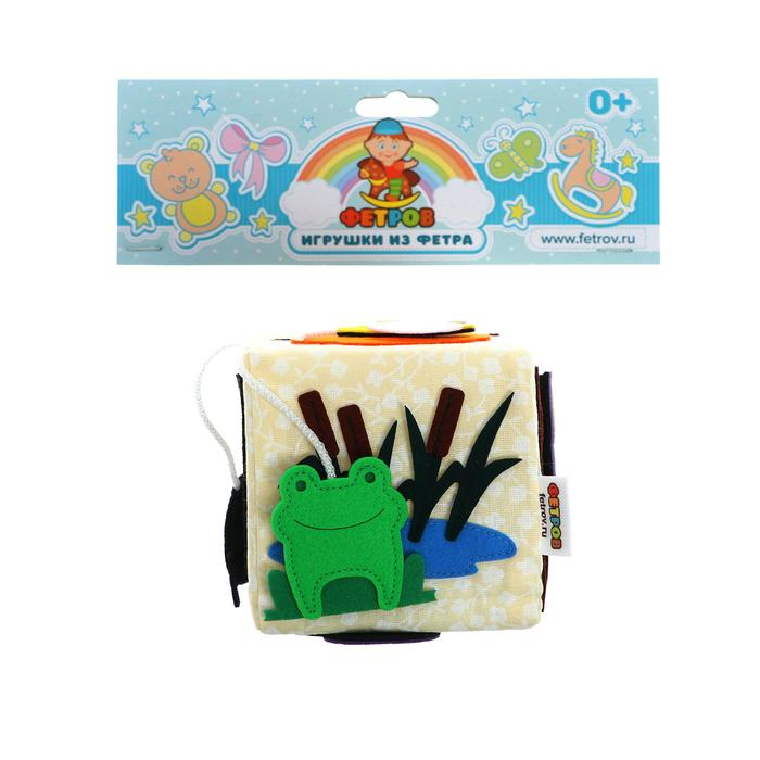 Кубик «Бизикубик. Кто где живёт» 9 × 9 см Кубик «Бизикубик. Кто где живёт» 9 × 9 см