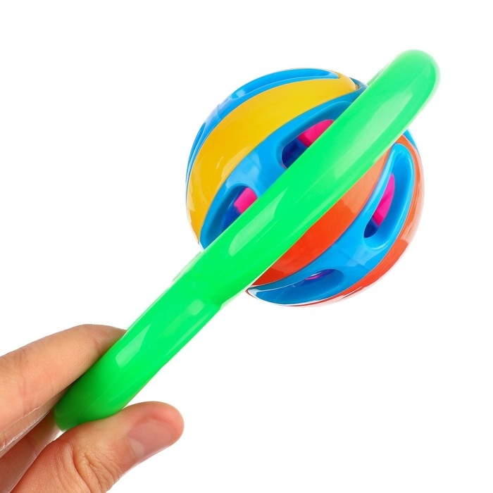 Погремушка «Яркий шар», цвет МИКС, Крошка Я Погремушка «Яркий шар», цвет МИКС, Крошка Я