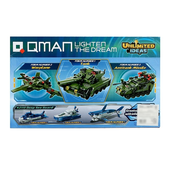 Конструктор Безграничные Идеи «Военная техника», 3 в 1, 329 деталей Конструктор Безграничные Идеи «Военная техника», 3 в 1, 329 деталей