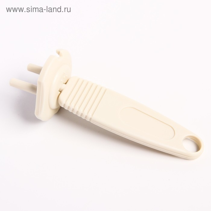 Заглушка для розетки, с ключом, цвет бежевый, набор 6 шт., Крошка Я Заглушка для розетки, с ключом, цвет бежевый, набор 6 шт., Крошка Я