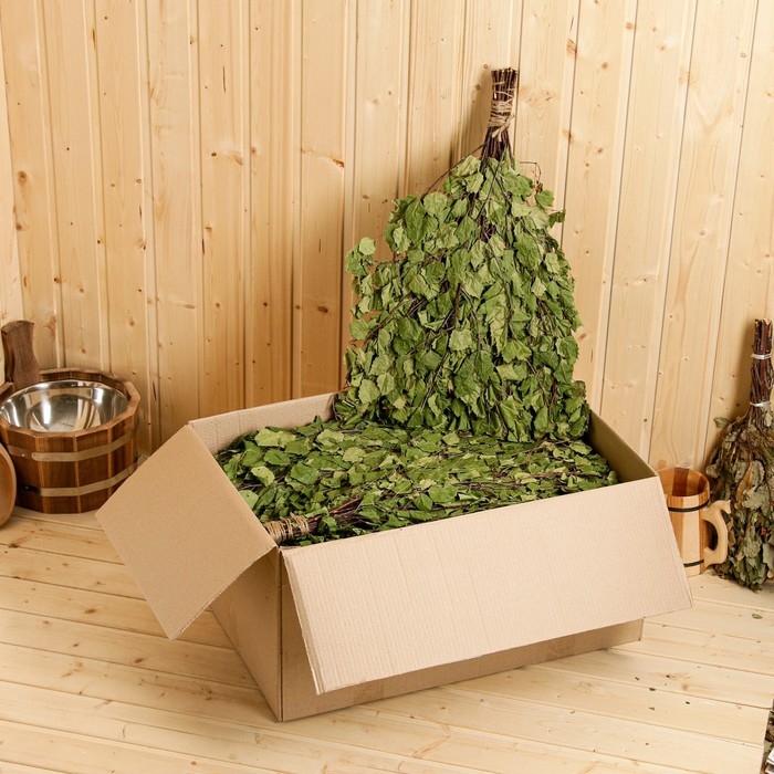 Веник для бани берёзовый Веник для бани берёзовый "Богатырский" (набор 20 шт)